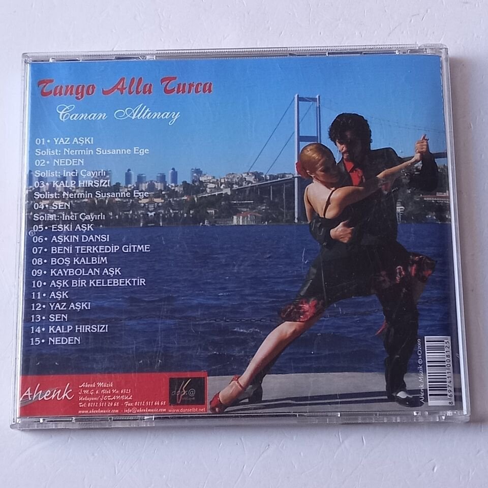 TANGO ALLA TURCA - CANAN ALTINAY (2009) - CD 2.EL