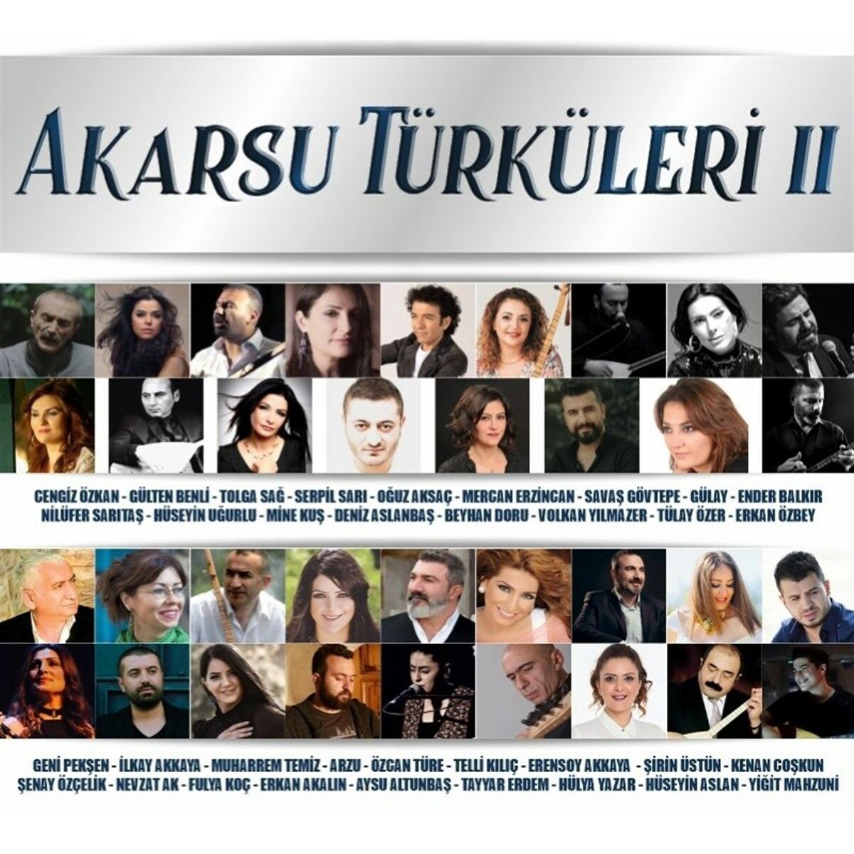 MUHLİS AKARSU TÜRKÜLERİ II (TRIBUTE ALBÜM) CENGİZ ÖZKAN, OĞUZ AKSAÇ, GÜLAY, İLKAY AKKAYA,.. (2019) 2xCD DIGIPAK SIFIR