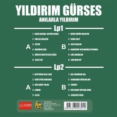 YILDIRIM GÜRSES - ANILARLA YILDIRIM (1999) - 2LP SIFIR PLAK