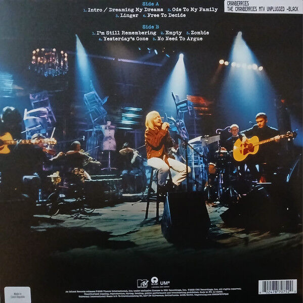 THE CRANBERRIES - MTV UNPLUGGED 1995 (2025) - LP SIFIR PLAK