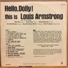 LOUIS ARMSTRONG - HELLO, DOLLY! 2.EL PLAK