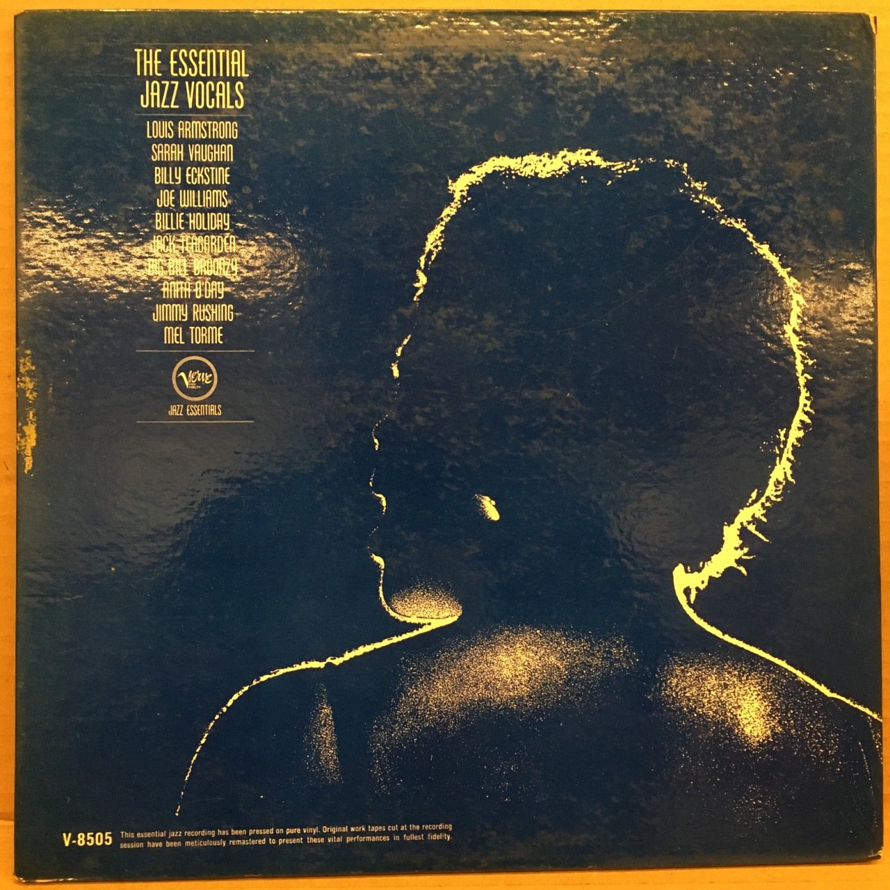 THE ESSENTIAL JAZZ VOCALS 1963 MONO 2.EL PLAK