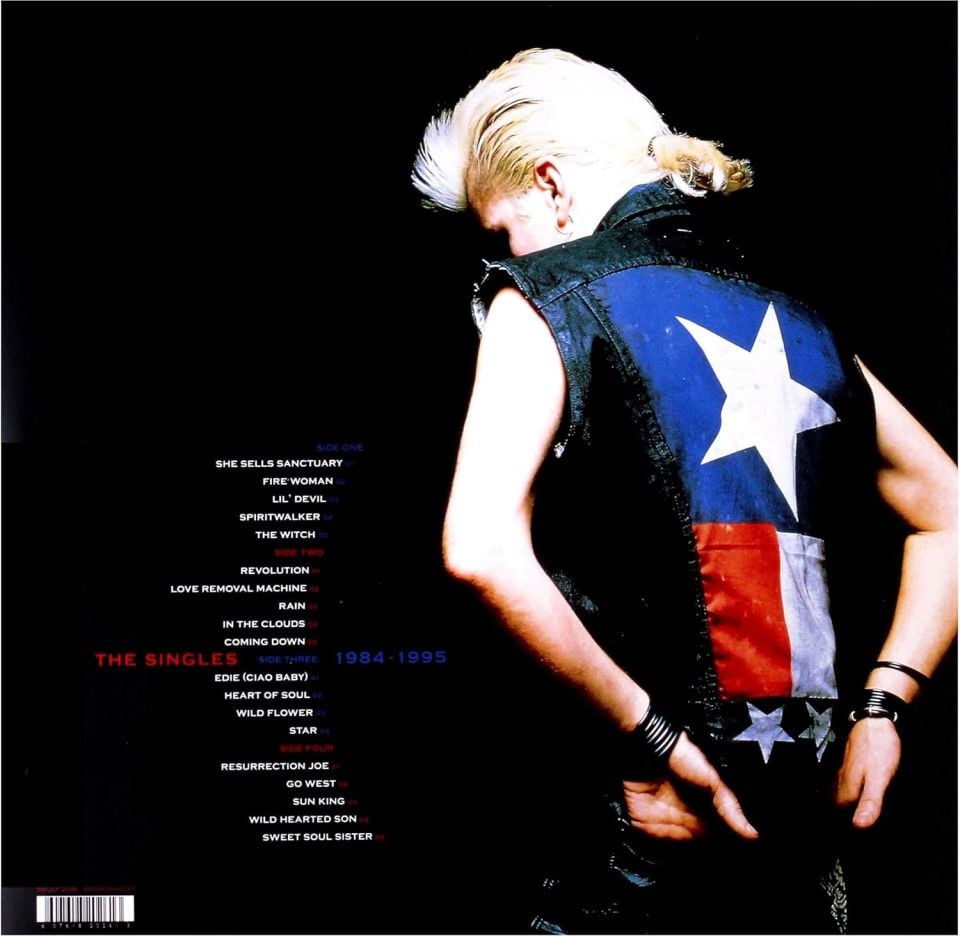 THE CULT - PURE CULT / THE SINGLES 1984-1995 (2000) - 2LP 2018 EDITION GATEFOLD SIFIR PLAK