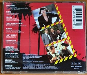BEVERLY HILLS COP II SOUNDTRACK / COREY HART, JAMES INGRAM, JERMAINE JACKSON, THE JETS, GEORGE MICHAEL, PEBBLES, THE POINTER SISTERS (1987) - CD 2.EL