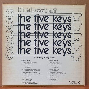 THE FIVE KEYS - THE BEST OF VOL 6 - LP 2.EL PLAK