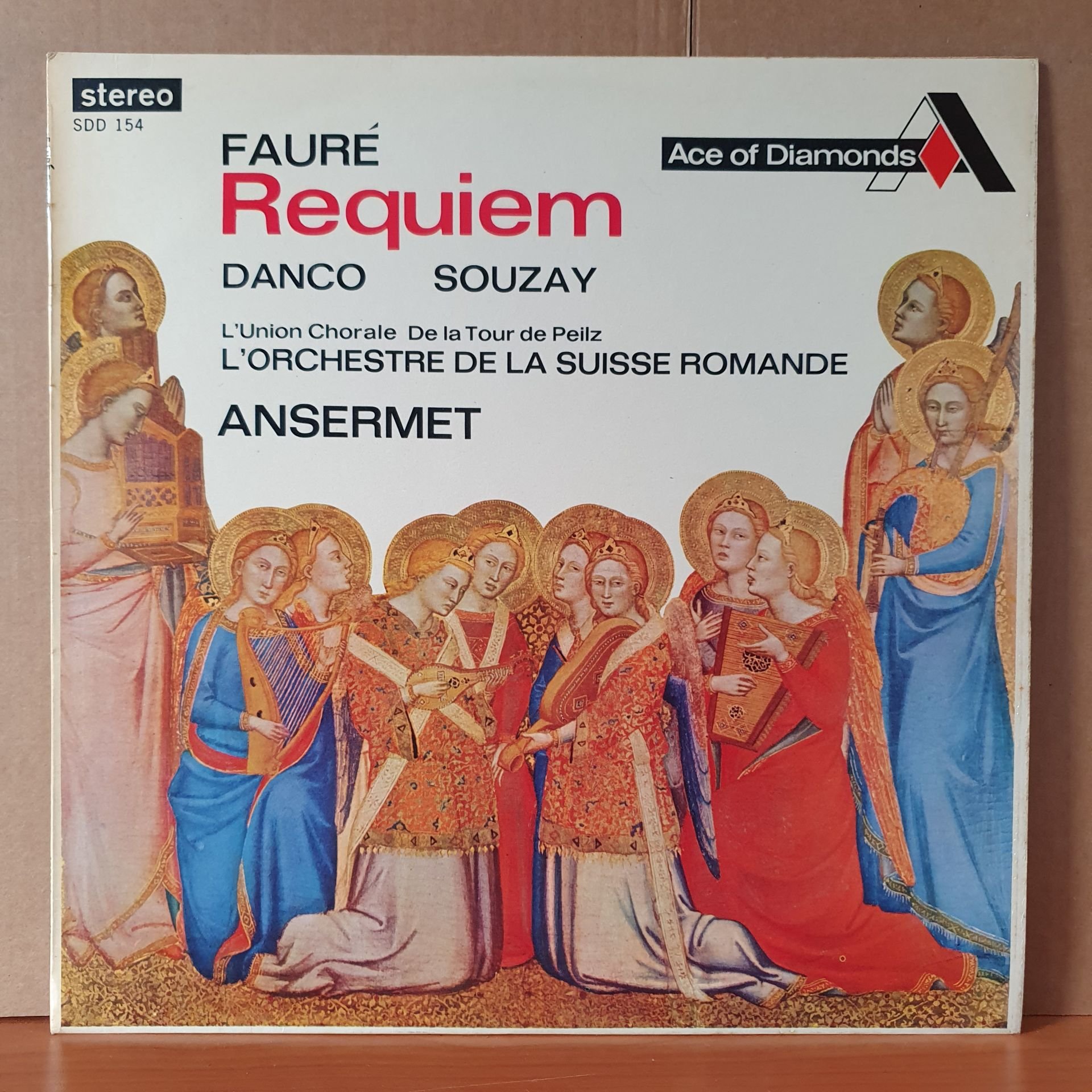 FAURE: REQUIEM / DANCO, SOUZAY (1967) - LP 2.EL PLAK