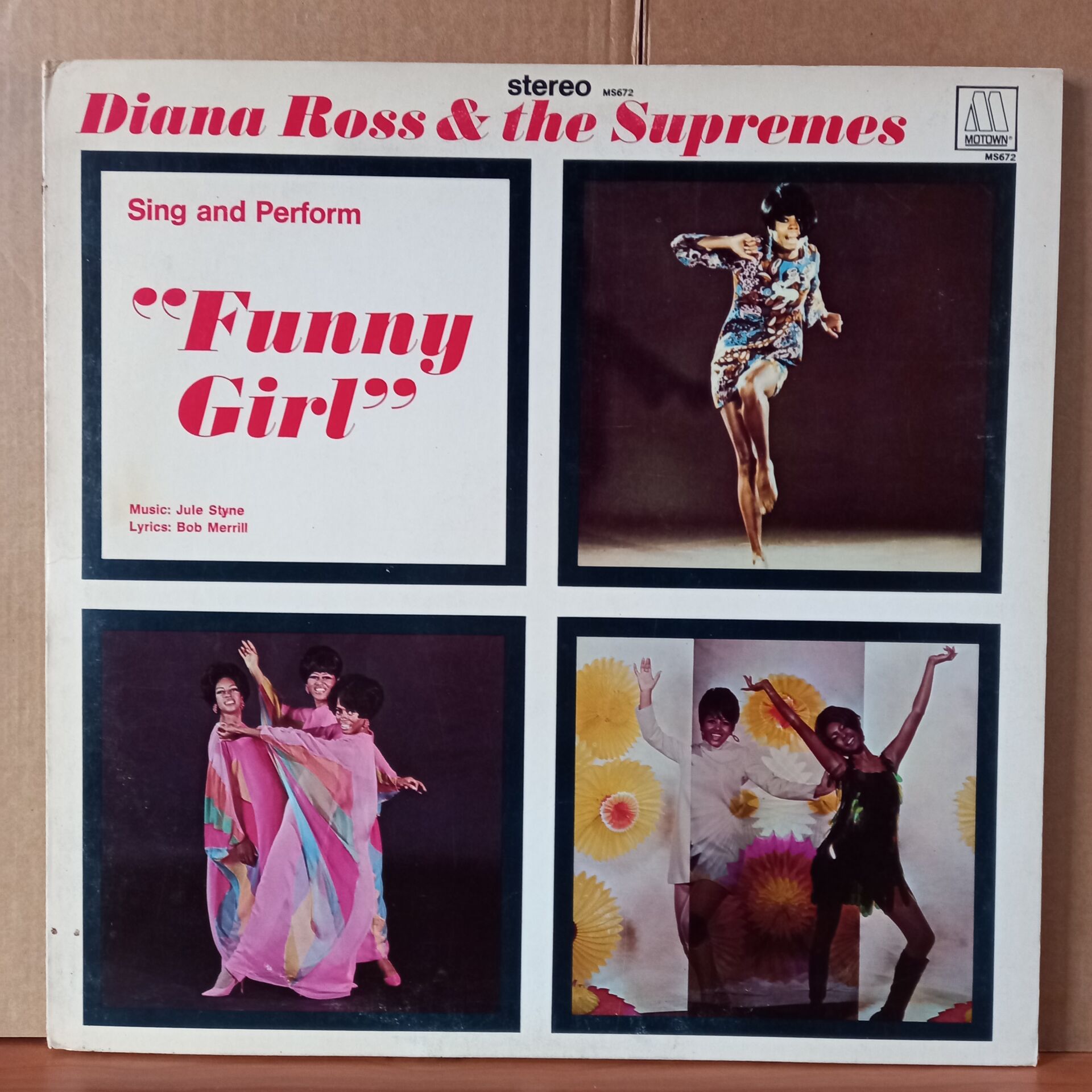 DIANA ROSS & THE SUPREMES – SING AND PERFORM ''FUNNY GIRL'' (1968) - LP 2.EL PLAK