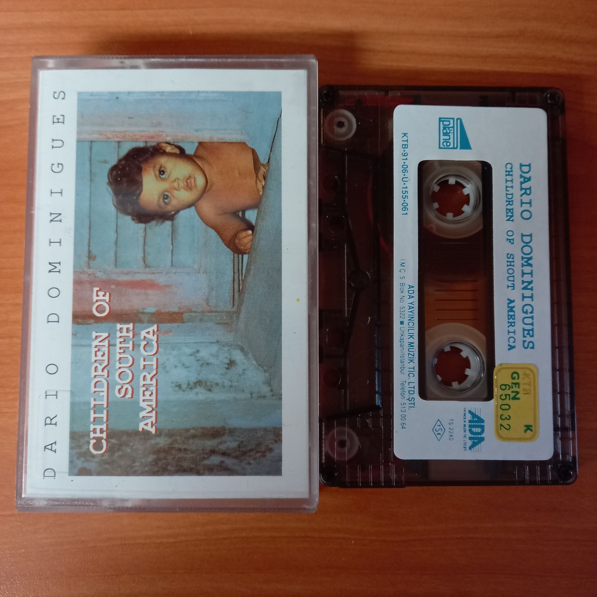 DARIO DOMINIGUES - CHILDREN OF SOUTH AFRICA (1991) - KASET 2.EL