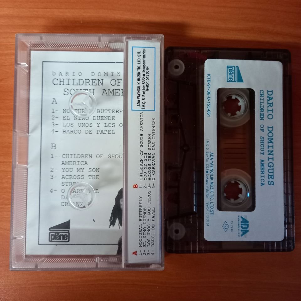 DARIO DOMINIGUES - CHILDREN OF SOUTH AFRICA (1991) - KASET 2.EL