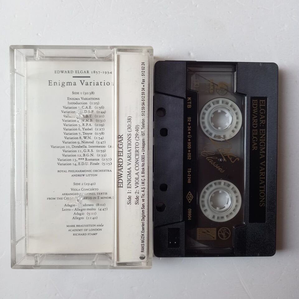 ELGAR - ENIGMA VARIATIONS (1992) - KASET 2.EL