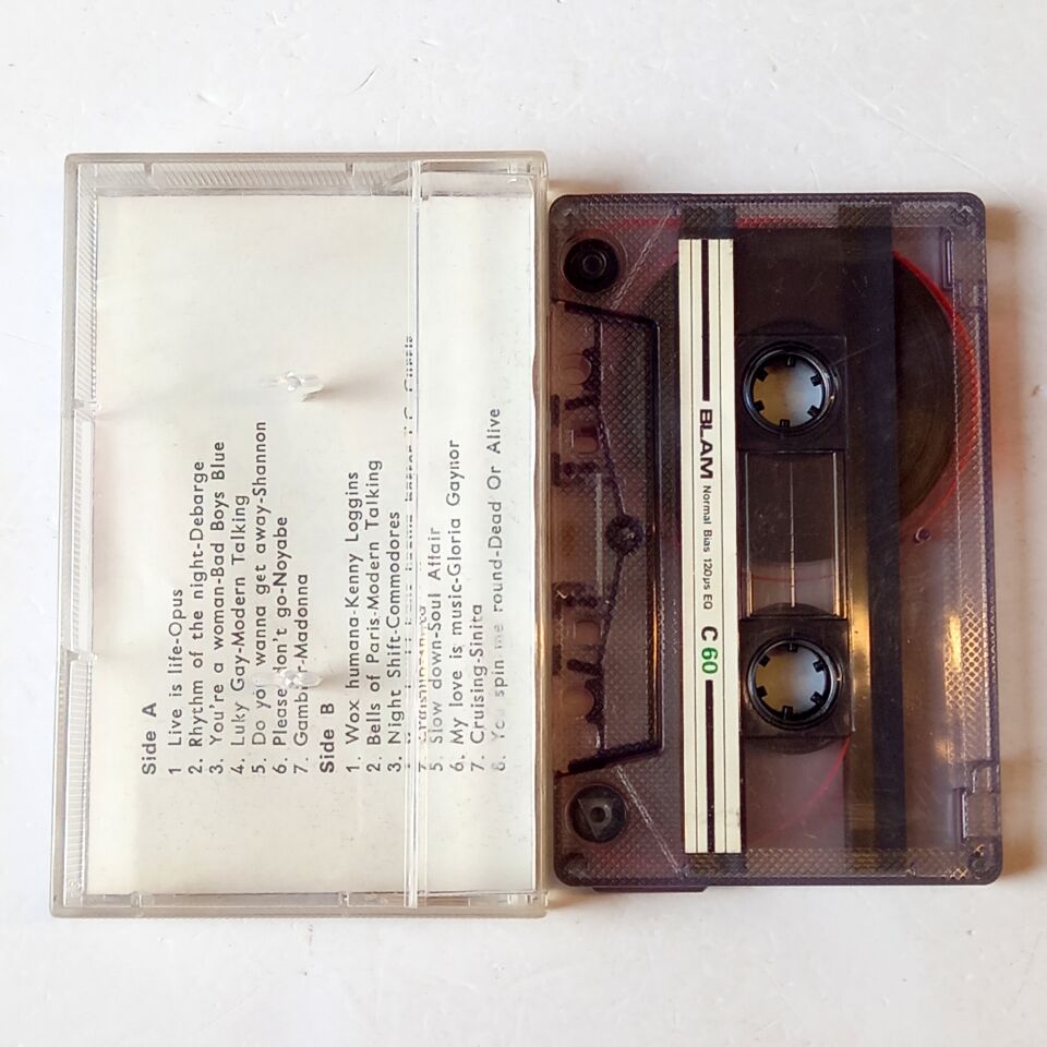 RELAX 1 / BLAM - BAD BOYS BLUE, MODERN TALKING, MADONNA (2001) - KASET 2.EL