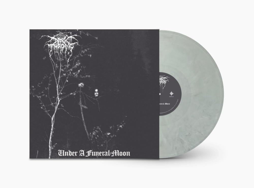 DARKTHRONE - UNDER A FUNERAL MOON (1993) - LP 2023 COLOURED EDITION BLACK METAL SIFIR PLAK