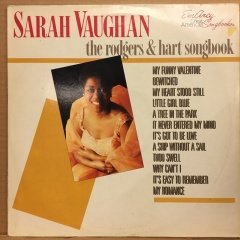 SARAH VAUGHAN - THE RODGERS & HART SONGBOOK 1985 2.EL PLAK