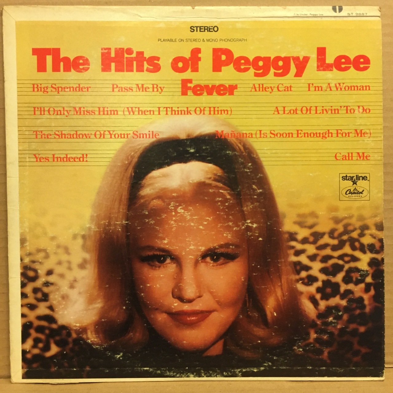 PEGGY LEE - THE HITS OF PEGGY LEE 2.EL PLAK