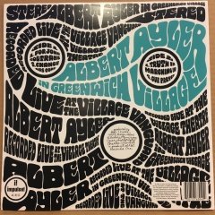 ALBERT AYLER - IN GREENWICH VILLAGE (1967) 2015 REISSUE 2.EL PLAK