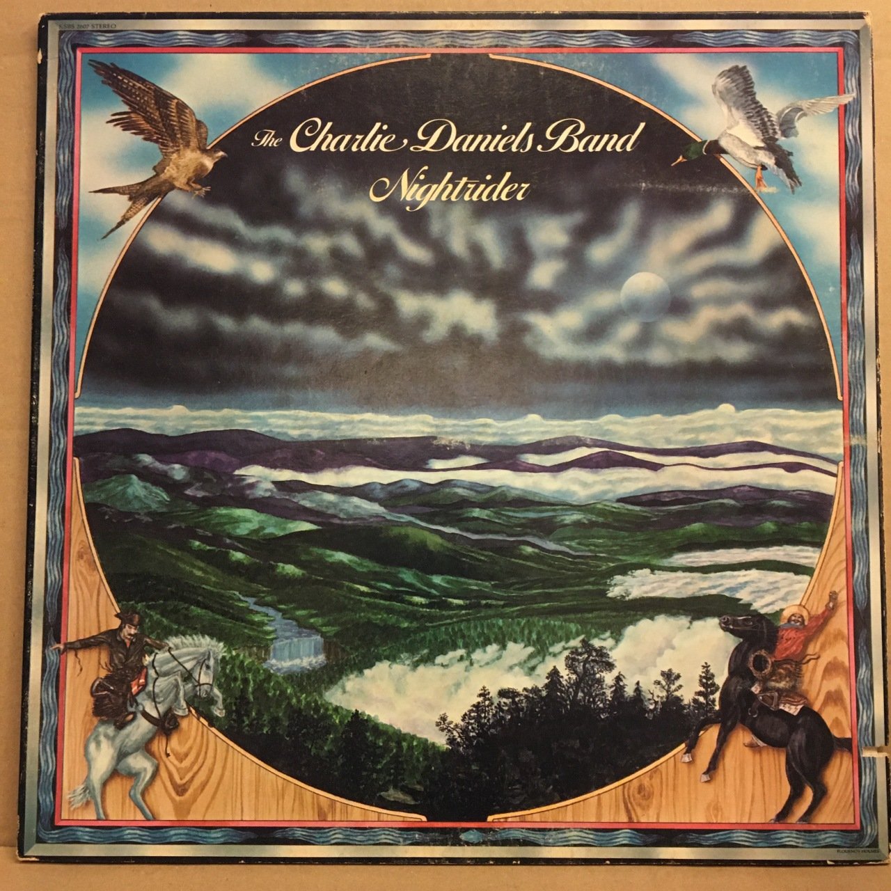 CHARLIE DANIELS BAND - NIGHTRIDER (1975) 2.EL PLAK