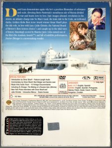 DOCTOR ZHIVAGO (1965) - DOKTOR JİVAGO - GERALDINE CHAPLIN - JULIE CHRISTIE - OMAR SHARIF - DAVID LEAN - 2DVD 2.EL (BORIS PASTERNAK)