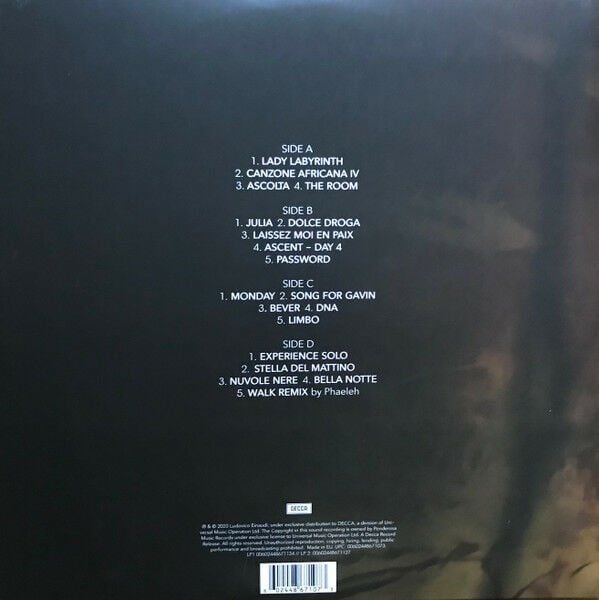 LUDOVICO EINAUDI – UNDISCOVERED VOL.2 (2023) - 2LP COLOURED EDITION SIFIR PLAK