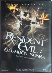 ÖLÜMCÜL DENEY ÖLÜMDEN SONRA - RESIDENT EVIL AFTERLIFE - MILLA JOVOVICH - DVD 2.EL