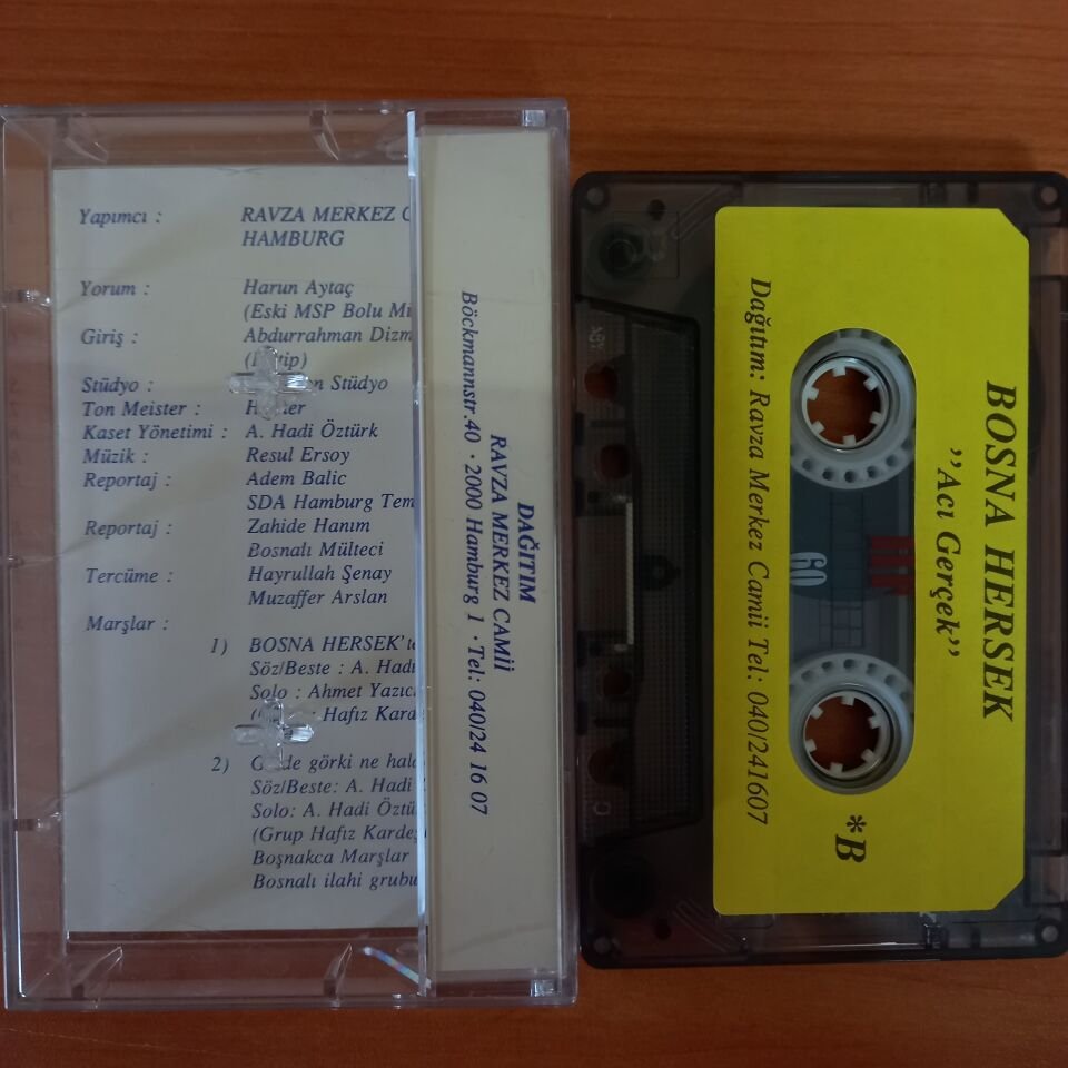 BOSNA HERSEK / ACI GERÇEK - KASET 2. EL