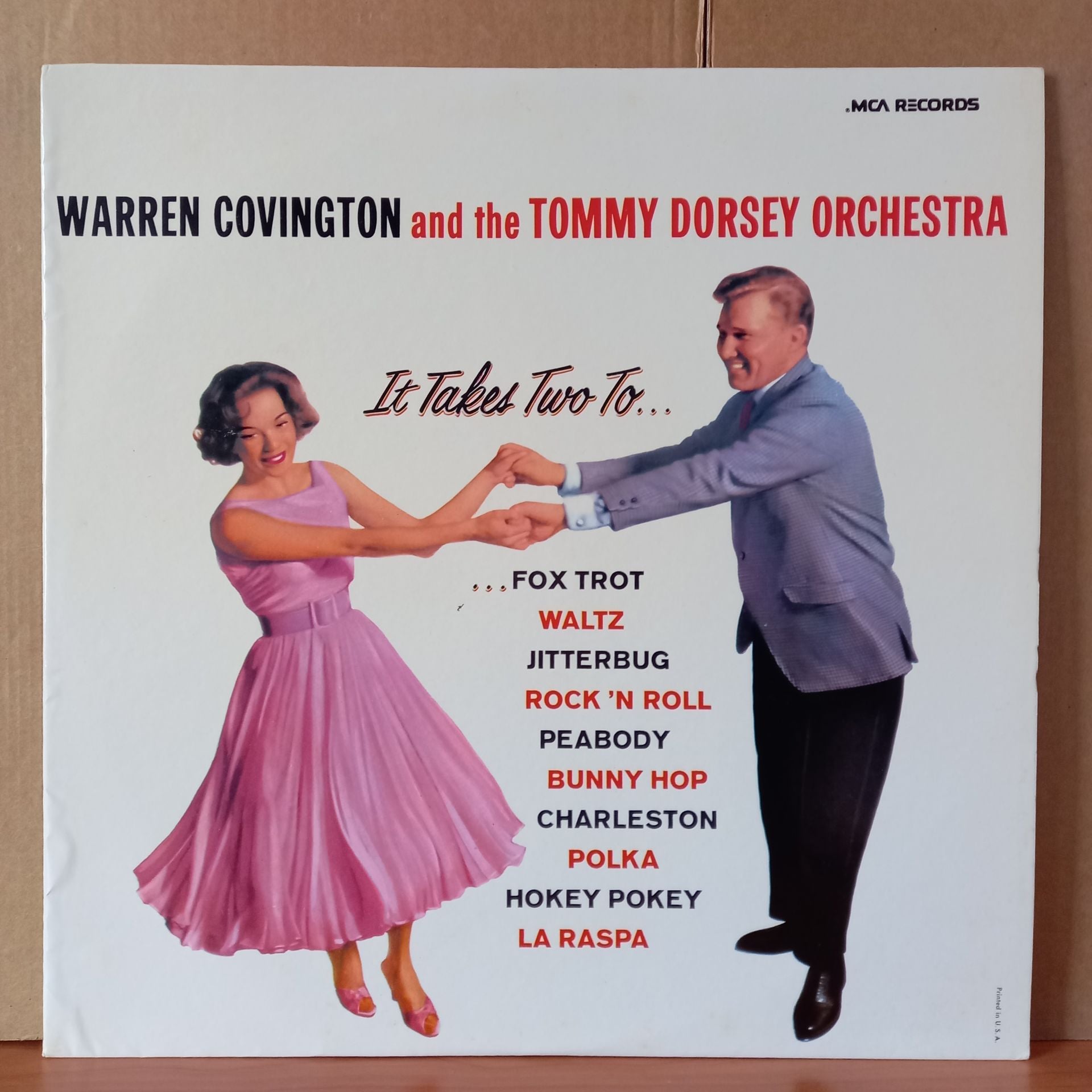 WARREN COVINGTON AND THE TOMMY DORSEY ORCHESTRA – IT TAKES TWO TO... - LP 2.EL PLAK