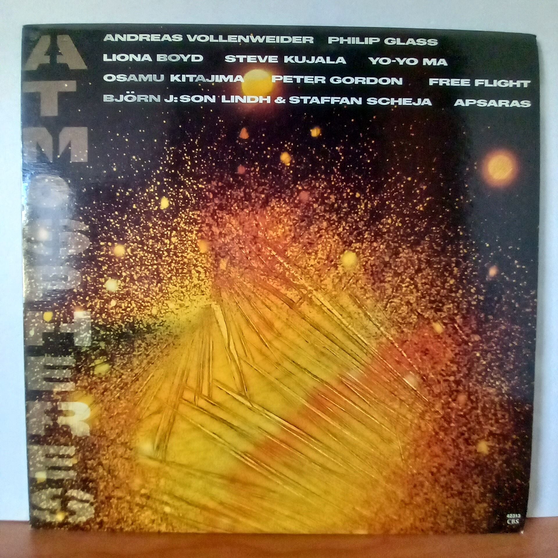 VARIOUS – ATMOSPHERES / PETER GORDON, PHILIP GLASS, ANDREAS VOLLENWEIDER, APSARAS, LIONA BOYD (1987) - LP 2.EL PLAK