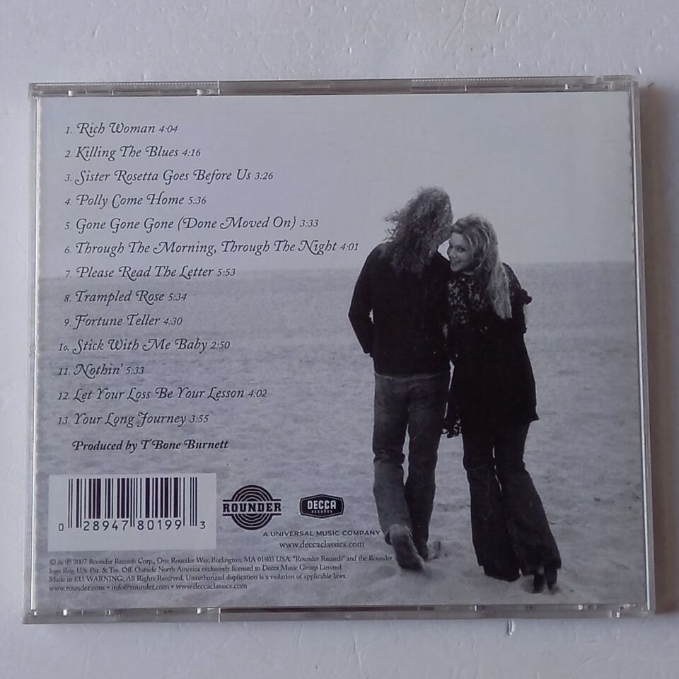 ROBERT PLANT, ALISON KRAUSS – RAISING SAND (2007) - CD REISSUE 2.EL