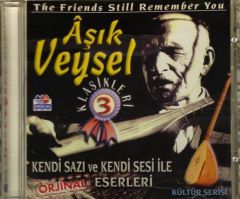 AŞIK VEYSEL KLASİKLERİ 3 CD 2.EL