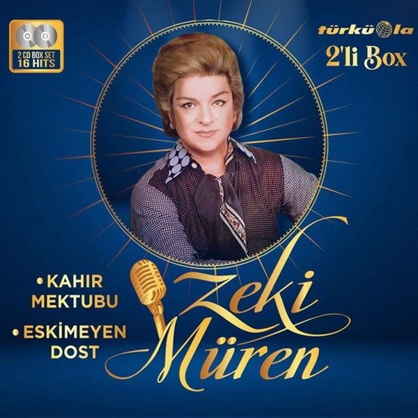 ZEKİ MÜREN - 2'Lİ BOX - KAHIR MEKTUBU & ESKİMEYEN DOST - 2xCD DIGIPAK SIFIR