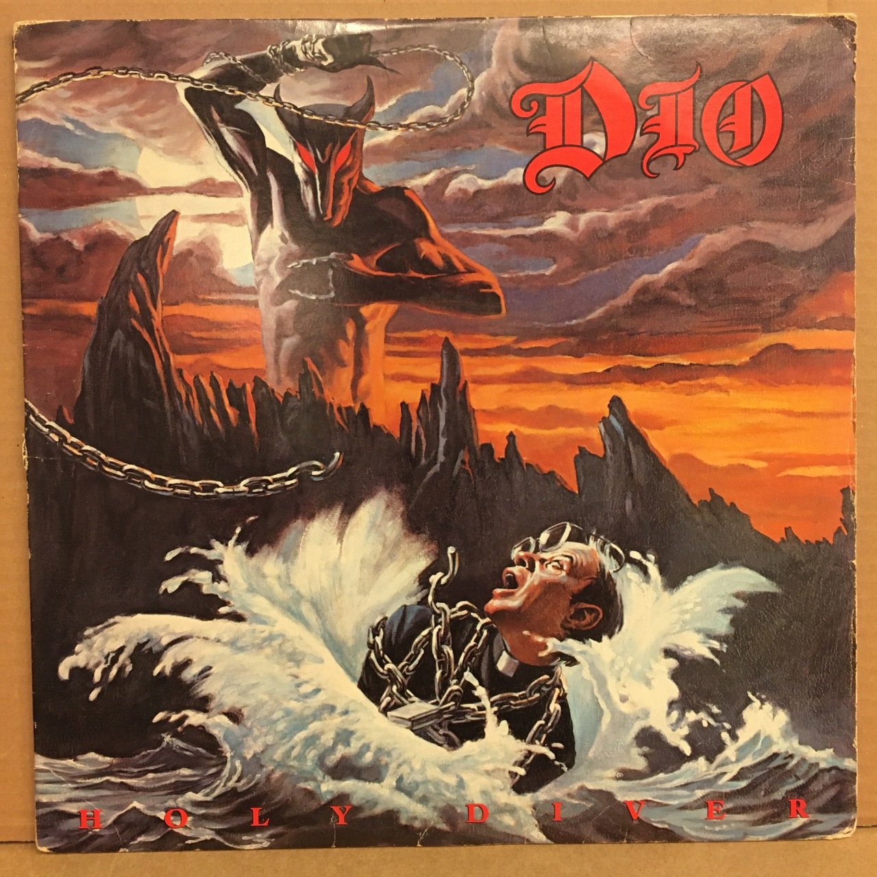 DIO - HOLY DIVER 1983 2.EL PLAK