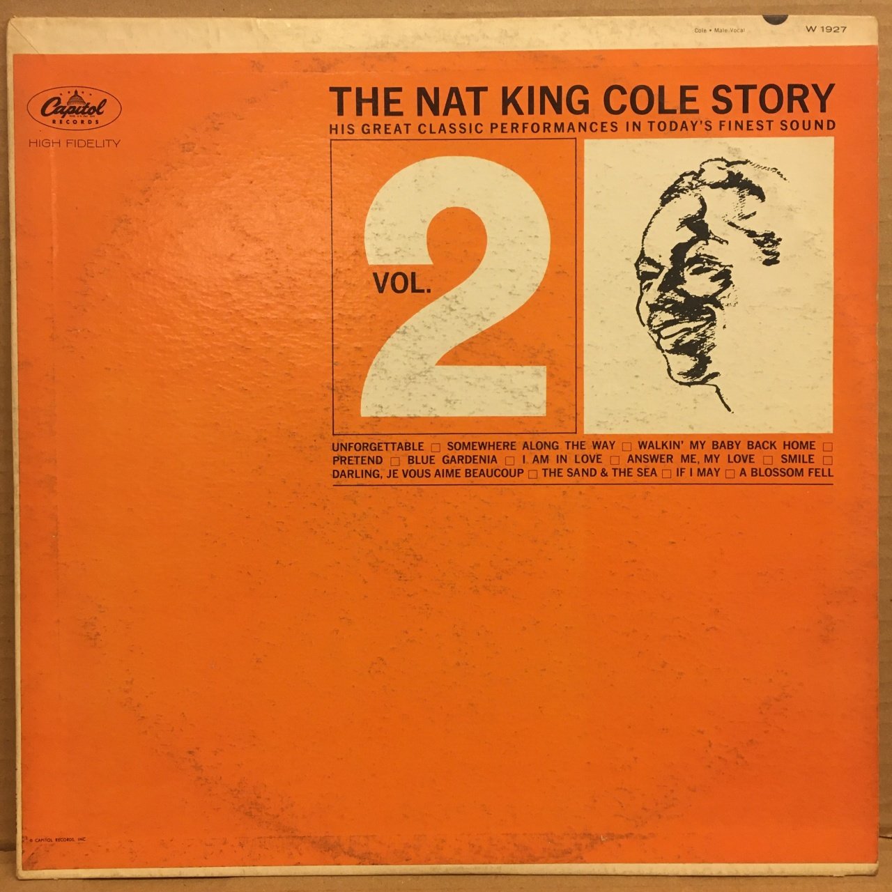 THE NAT KING COLE STORY VOL.2 - PLAK 2.EL