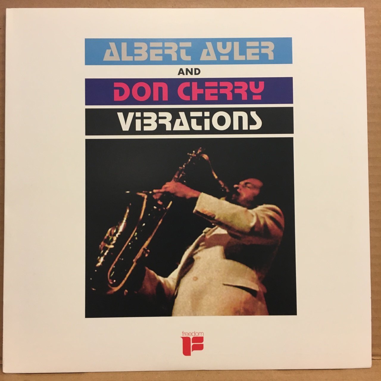 ALBERT AYLER & DON CHERRY - VIBRATIONS (1965) 2017 REISSUE 2.EL PLAK RENKLİ
