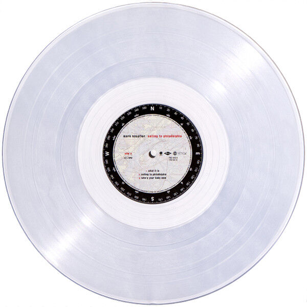 MARK KNOPFLER (DIRE STRAITS) - SAILING TO PHILADELPHIA (2000) - 2xLP 180GR CLEAR COLOURED EDITION SIFIR PLAK
