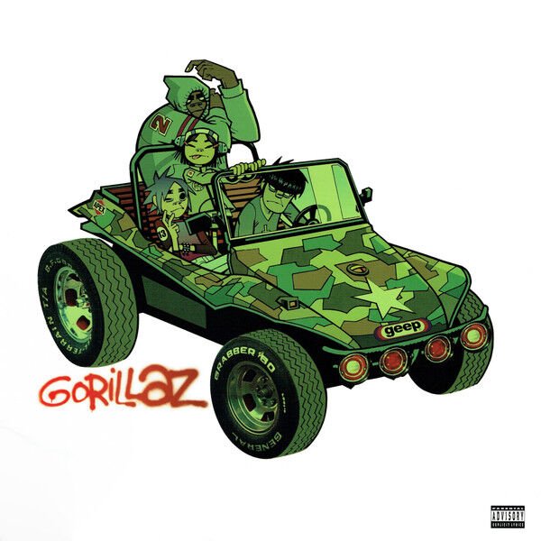 GORILLAZ - GORILLAZ (2001) - 2LP VINYL SIFIR PLAK