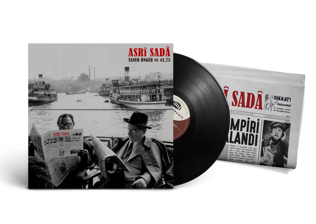 TANER ÖNGÜR & 43.75 - ASRÎ SADÂ (2019) - SİYAH PLAK SIFIR