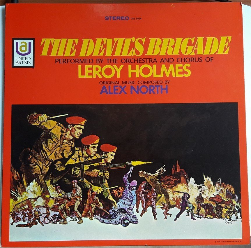 THE DEVIL'S BRIGADE - ALEX NORTH - SOUNDTRACK - 2.EL PLAK