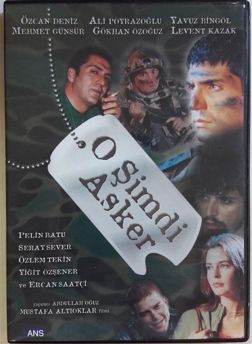 O ŞİMDİ ASKER - ÖZCAN DENİZ - ALİ POYRAZOĞLU - MEHMET GÜNSÜR - MUSTAFA ALTIOKLAR - DVD 2.EL