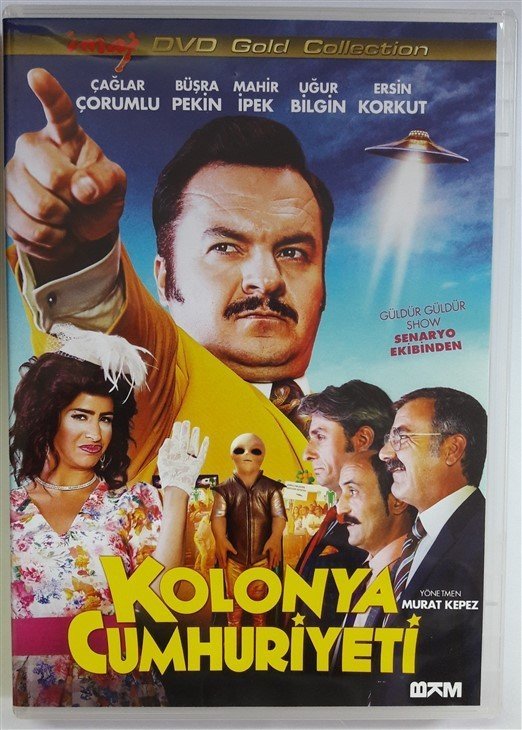 KOLONYA CUMHURİYETİ - ÇAĞLAR ÇORUMLU - BÜŞRA PEKİN - MAHİR İPEK - MURAT KEPEZ - DVD 2.EL