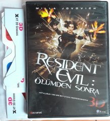 ÖLÜMCÜL DENEY ÖLÜMDEN SONRA 3D - RESIDENT EVIL AFTERLIFE 3D - MILLA JOVOVICH - DVD 2.EL