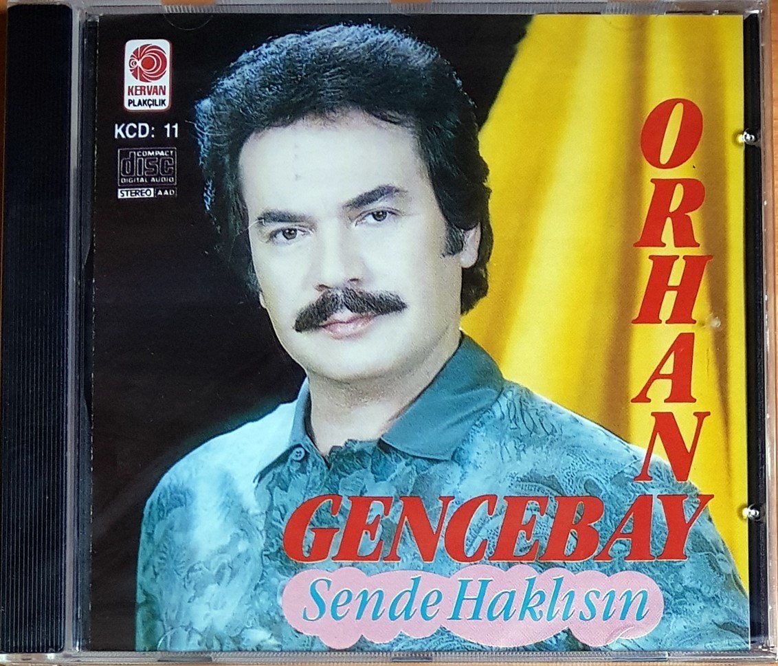 ORHAN GENCEBAY - SENDE HAKLISIN (1992) KERVAN CD SIFIR