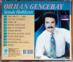 ORHAN GENCEBAY - SENDE HAKLISIN (1992) KERVAN CD SIFIR