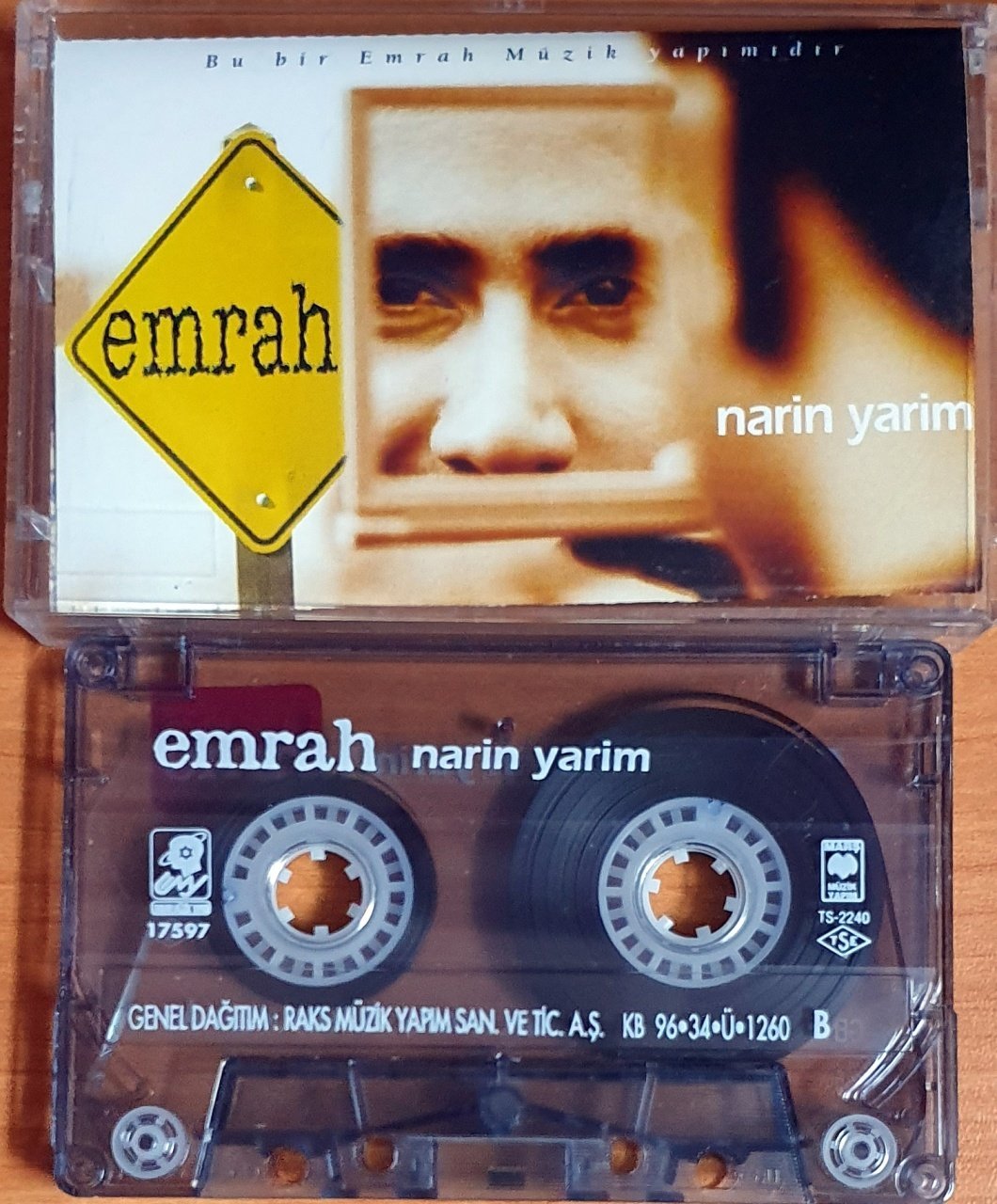 EMRAH - NARİN YARİM (1996) KASET MARŞ MÜZİK 2.EL