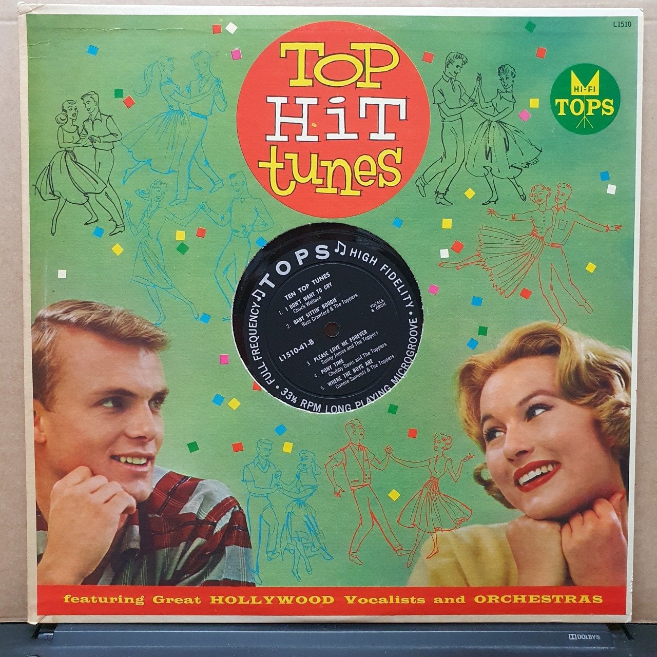 TOP HIT TUNES FEAT. GREAT HOLLYWOOD VOCALISTS AND ORCHESTRAS - LP 2.EL PLAK