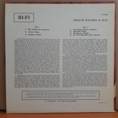 STRAUSS: WALTZES IN HI-FI - LP 2.EL PLAK