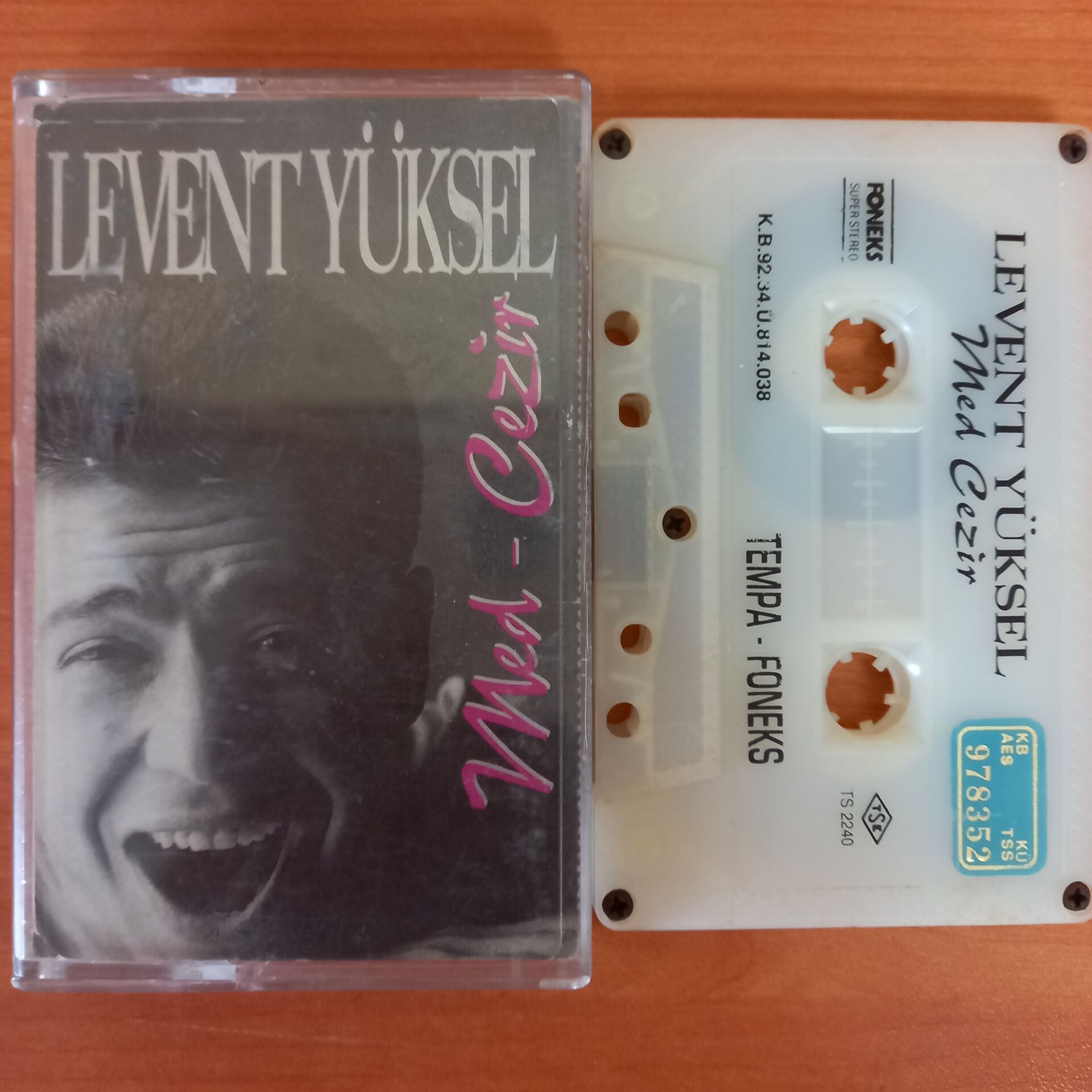 LEVENT YÜKSEL - MED CEZİR (1992) - KASET 2. EL