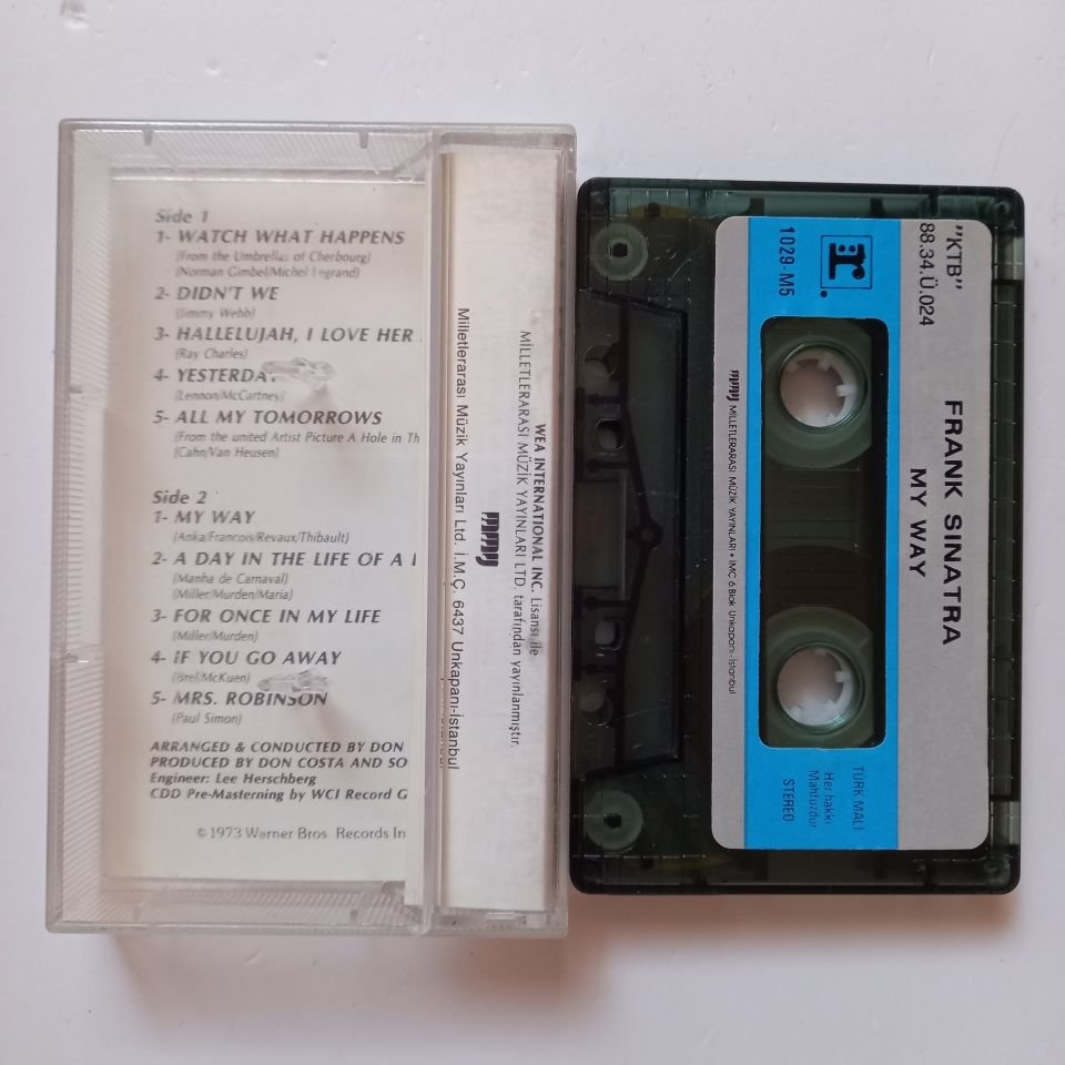 FRANK SINATRA - MY WAY (1988) - KASET 2.EL