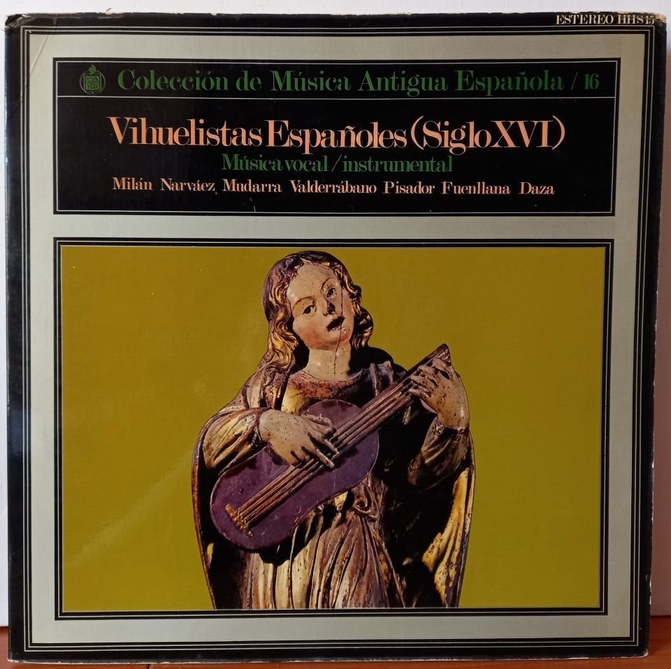 RODRIGO DE ZAYAS, ANNE PERRET – VIHUELISTAS ESPANOLES SIGLO XVI (1972) - LP 2.EL PLAK