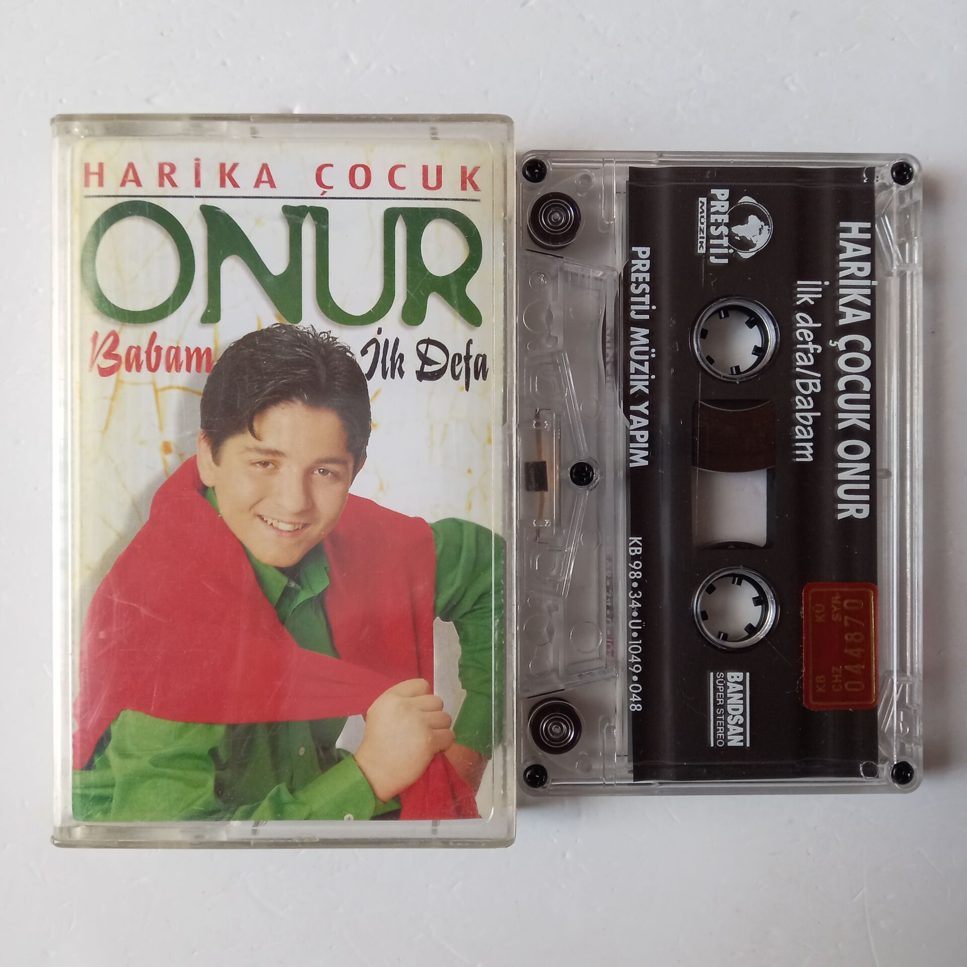 HARİKA ÇOCUK ONUR - BABAM / İLK DEFA (1998) - KASET 2.EL