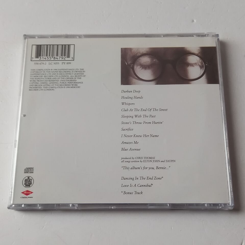 ELTON JOHN – SLEEPING WITH THE PAST (1989) - CD REMASTERED 1998 REISSUE 2.EL