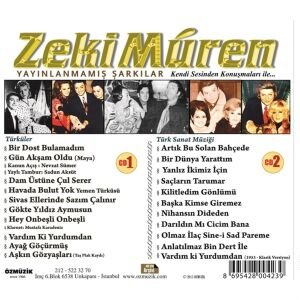 ZEKİ MÜREN - YAYINLANMAMIŞ KAYITLAR / AŞKIN GÖZYAŞLARI (1976) 2xCD DIGIPAK SIFIR
